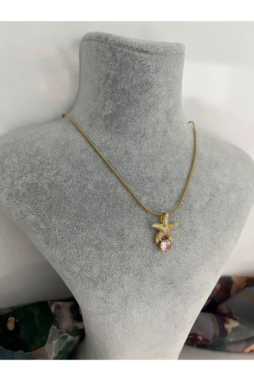 Denizyıldızı Model Çelik Kolye   