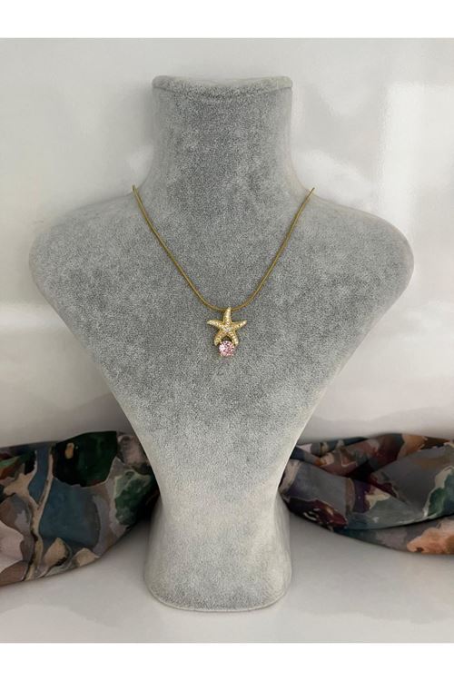 Denizyıldızı Model Çelik Kolye   