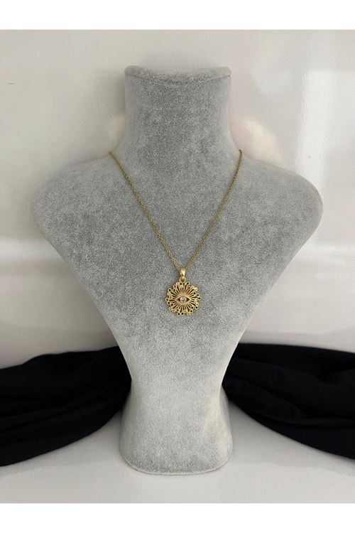 Göz Model Çelik Kolye