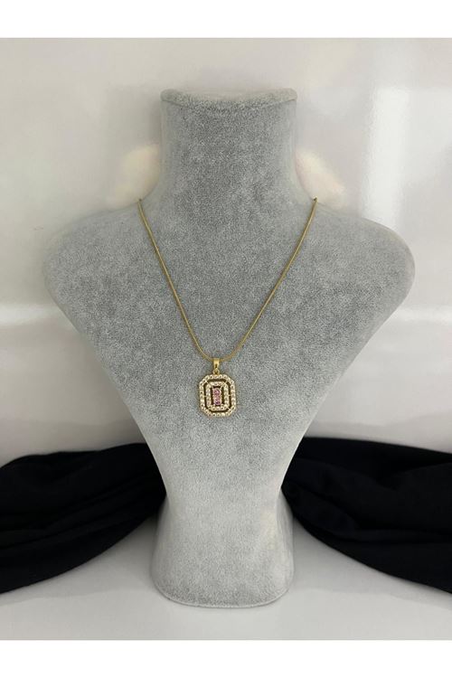 Baget Model Çelik Kolye  