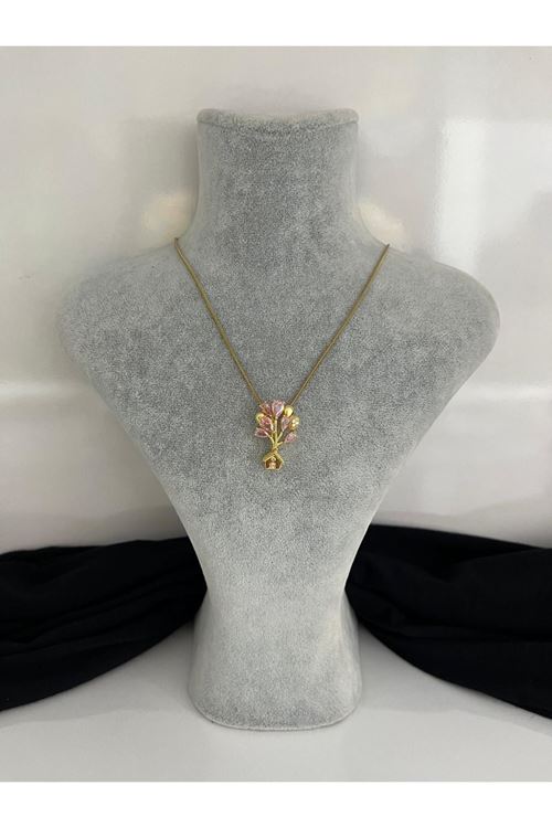 Uçan Ev Model Çelik Kolye   