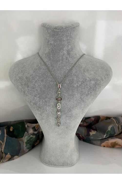 Y Model Çelik Kolye   