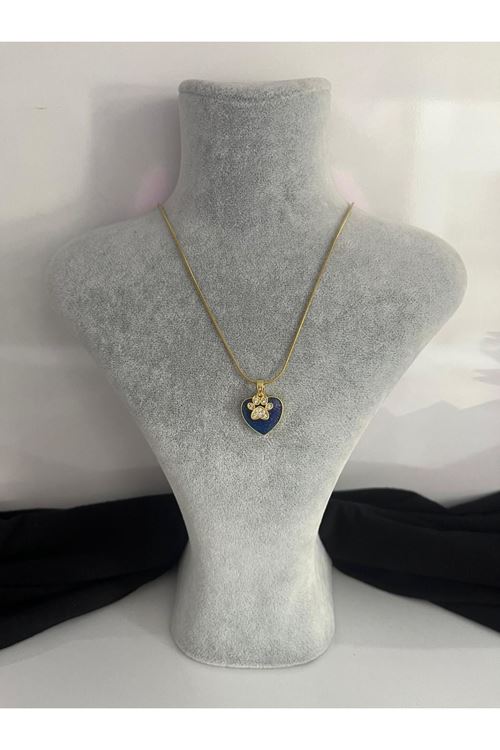 Kalpli Pati Model Çelik Kolye  