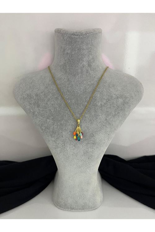 Balon Model Çelik Kolye  