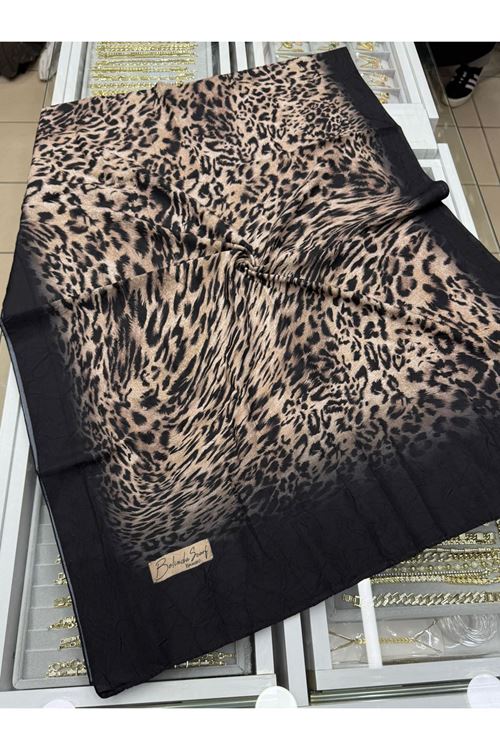  Leopar Desen Kraş Şal    