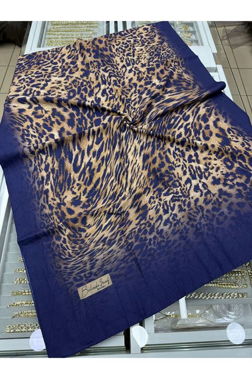 Leopar Desen Kraş Şal     