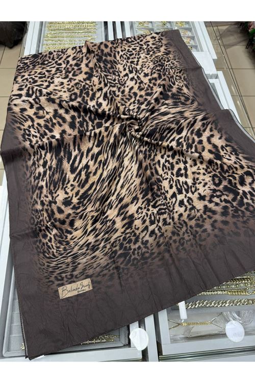  Leopar Desen Kraş Şal     