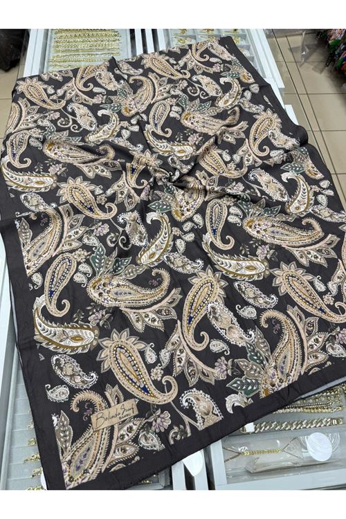  Etnik Şal Desen Kraş Şal   