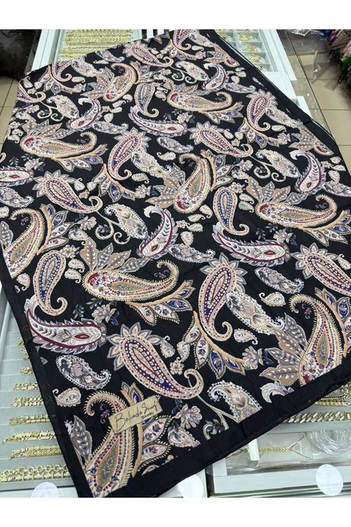  Etnik Şal Desen Kraş Şal    