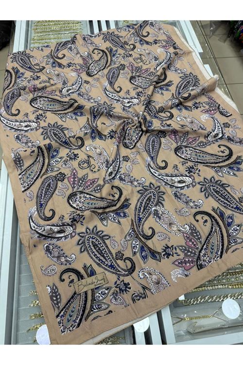  Etnik Şal Desen Kraş Şal   