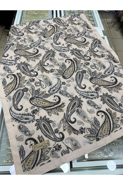  Etnik Şal Desen Kraş Şal       