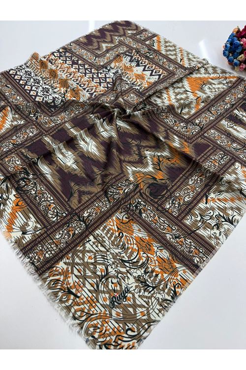 Rüya Koton Eşarp Amber Modeli    