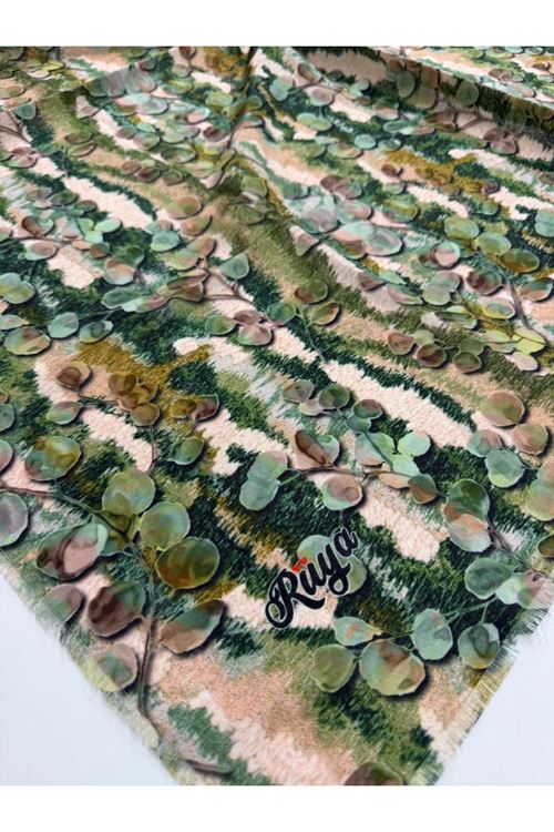 Rüya Koton Eşarp Okaliptus Modeli  