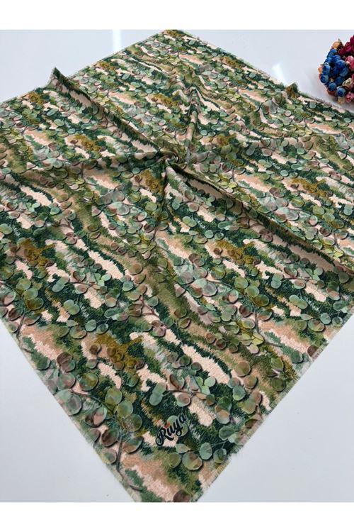 Rüya Koton Eşarp Okaliptus Modeli  