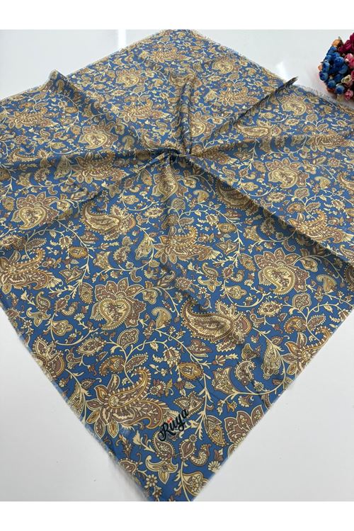 Rüya Koton Eşarp Etnik Desen 