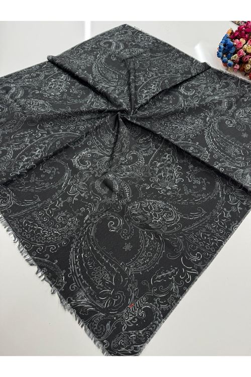 Rüya Koton Eşarp Etnik Modeli     