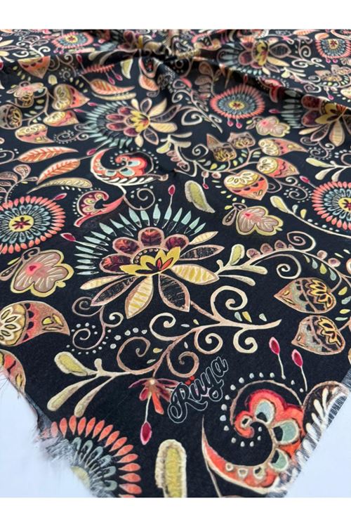 Rüya Koton Eşarp Belen Modeli  