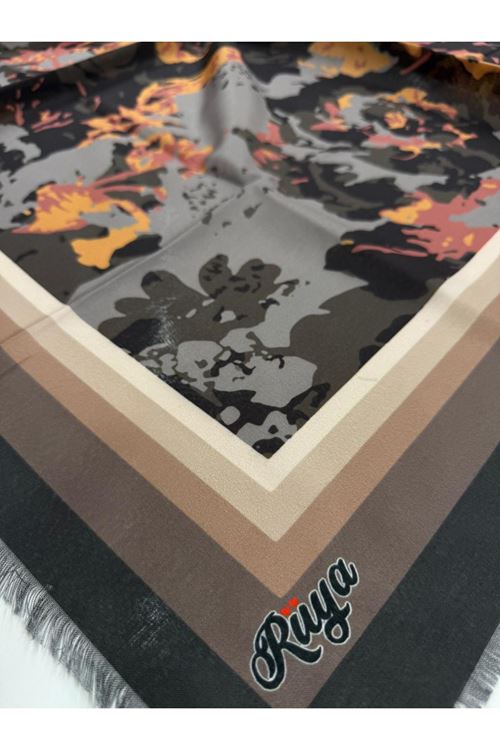 Rüya Koton Eşarp Çisel Modeli      