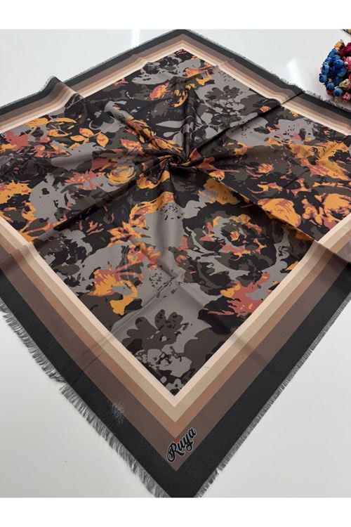 Rüya Koton Eşarp Çisel Modeli      