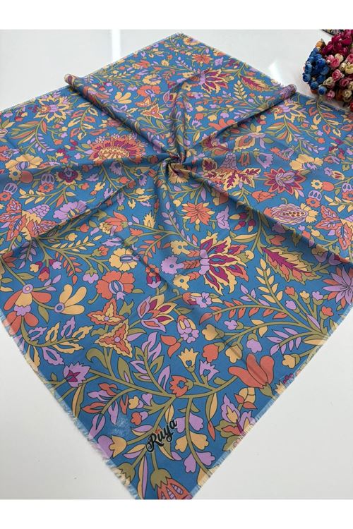 Rüya Koton Eşarp Gökçe Modeli      