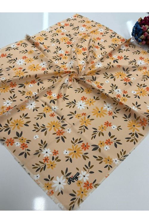 Rüya Koton Eşarp Papatya Modeli       