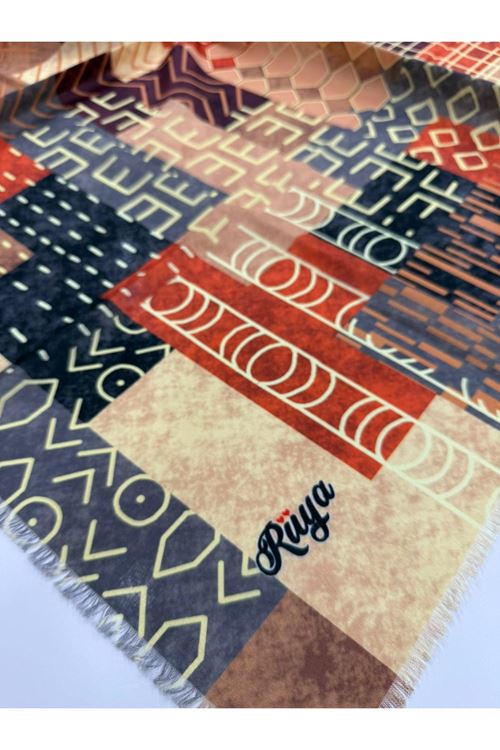 Rüya Koton Eşarp Hezar Modeli   