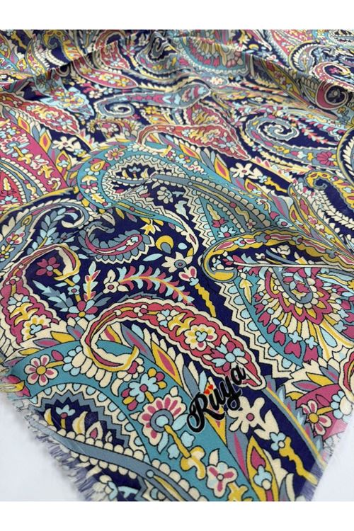 Rüya Koton Eşarp Etnik Model