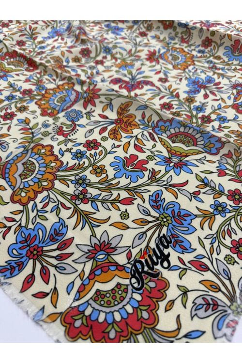 Rüya Koton Eşarp Karanfil Modeli    