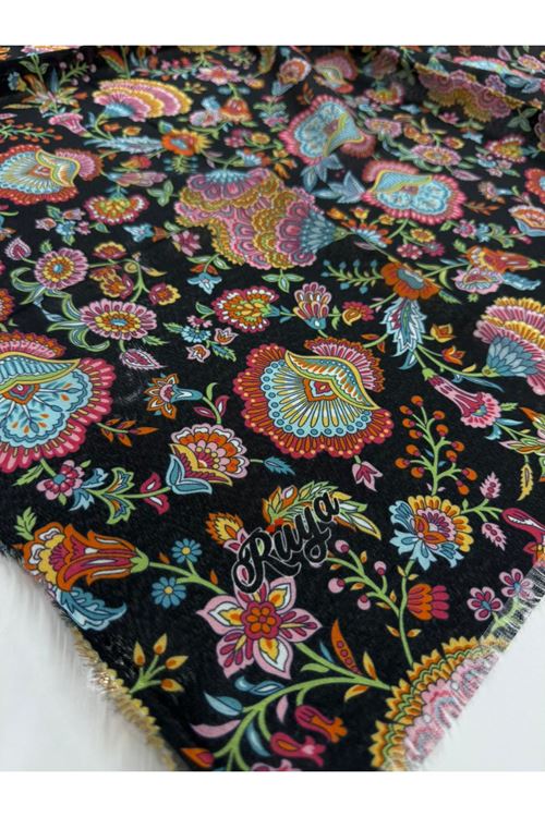 Rüya Koton Eşarp Karanfil Modeli   