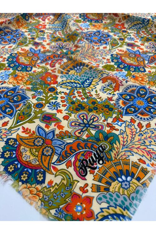 Rüya Koton Eşarp Balca Modeli   