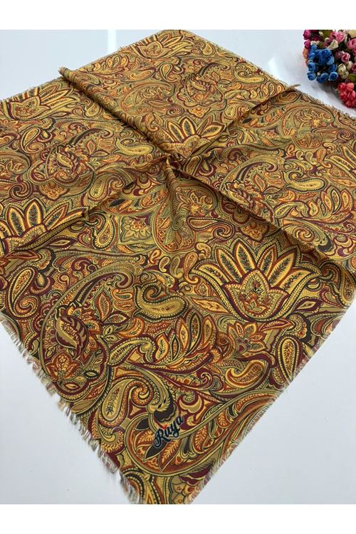 Rüya Koton Eşarp Belgi Modeli 