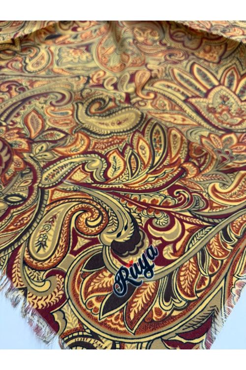 Rüya Koton Eşarp Belgi Modeli 