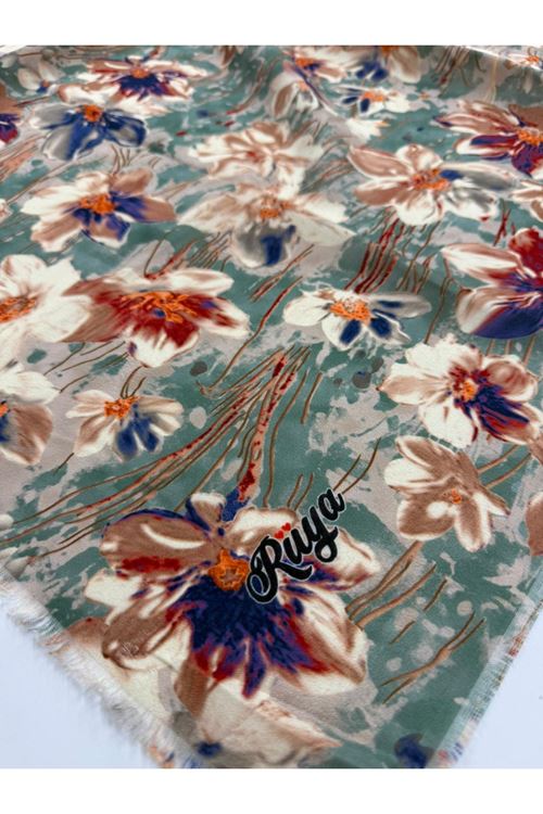 Rüya Koton Eşarp Çisel Modeli  