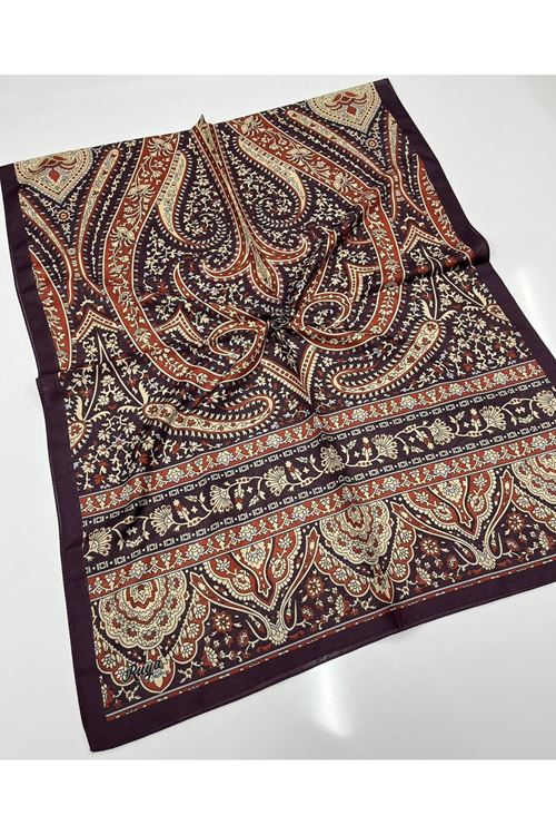 Etnik Desen Rüya Organik Şal  