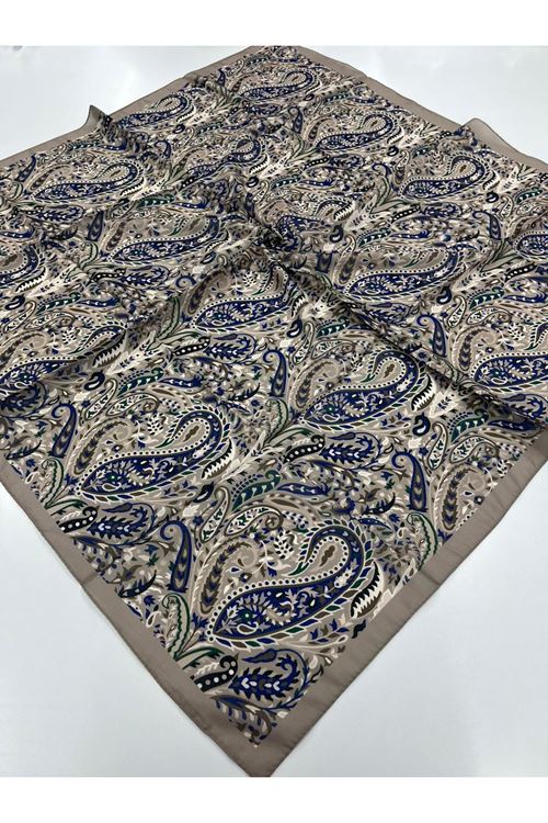 Etnik Nisa Desen Soft Eşarp  