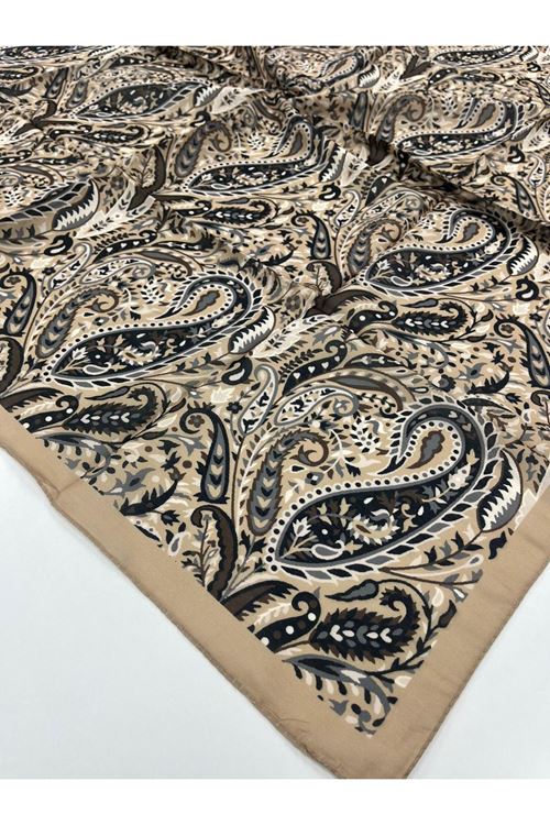 Etnik Nisa Desen Soft Eşarp 