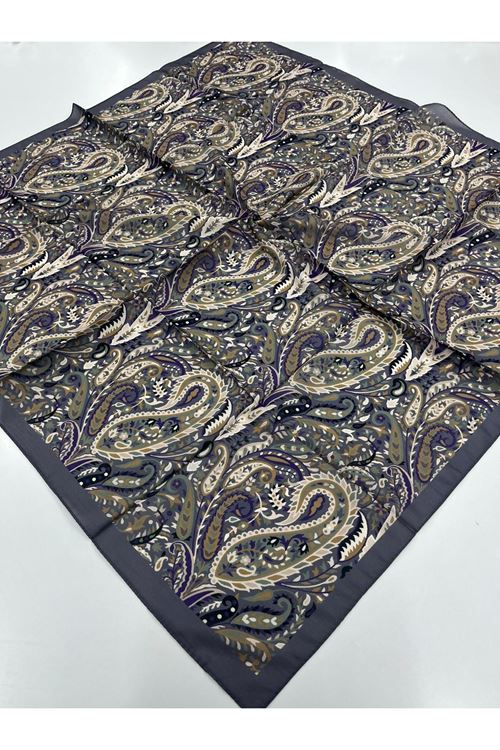 Etnik Nisa Desen Soft Eşarp  