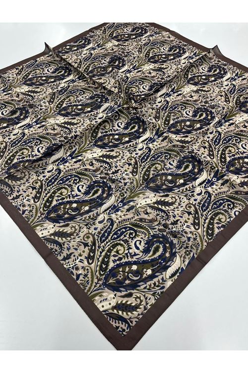 Etnik Nisa Desen Soft Eşarp  