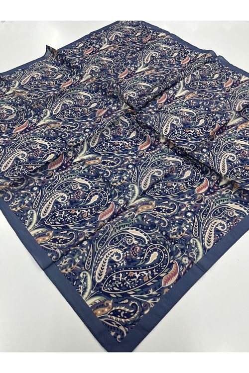 Etnik Nisa Desen Soft Eşarp  