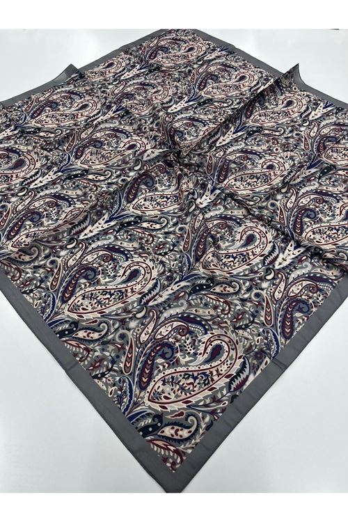 Etnik Nisa Desen Soft Eşarp  