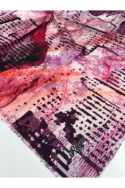 Rüya Koton Eşarp Zare Modeli  