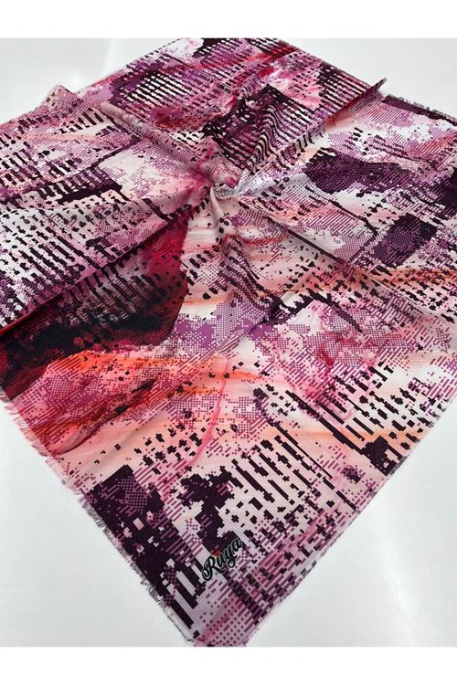 Rüya Koton Eşarp Zare Modeli  