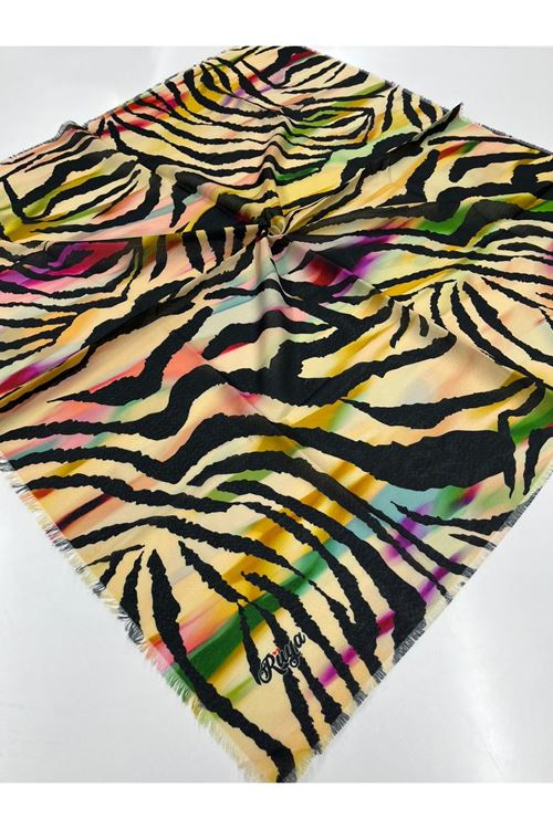 Rüya Koton Eşarp Zebra Modeli  