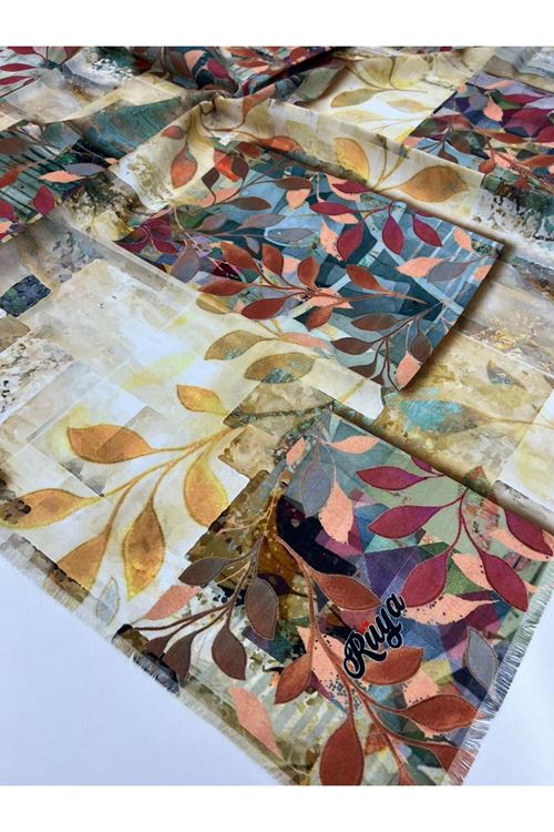 Rüya Koton Eşarp Sonbahar Modeli  