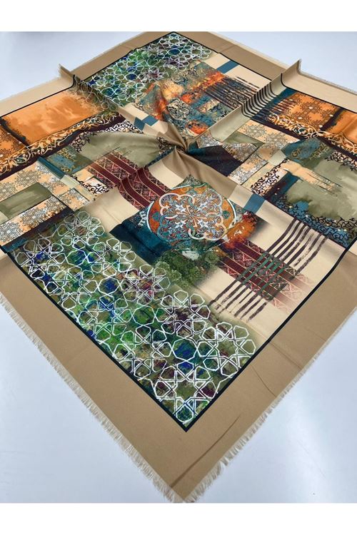 Rüya Koton Eşarp Feray Modeli    