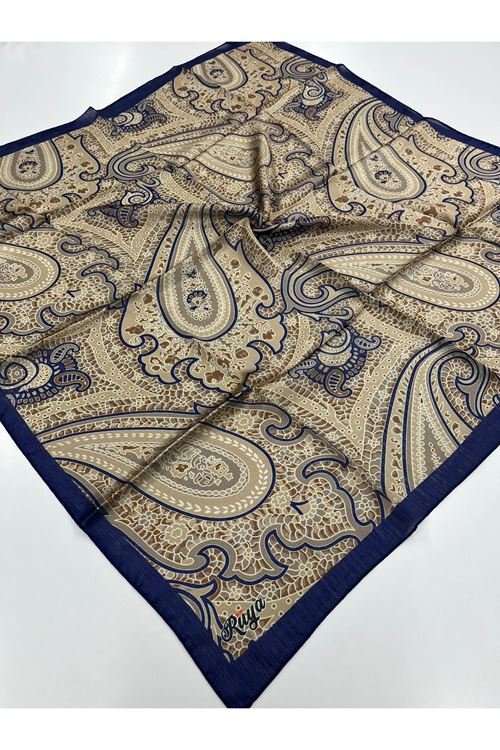 Etnik Koza Modeli Pırıltı Eşarp