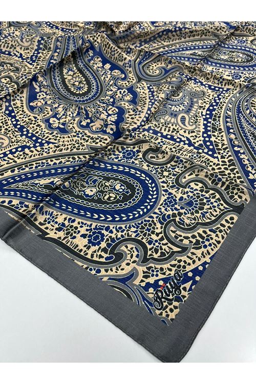 Etnik Koza Modeli Pırıltı Eşarp 