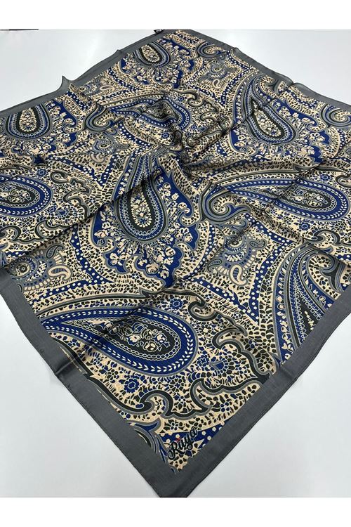 Etnik Koza Modeli Pırıltı Eşarp 