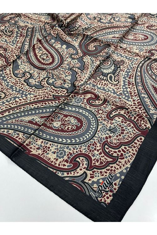 Etnik Koza Modeli Pırıltı Eşarp 