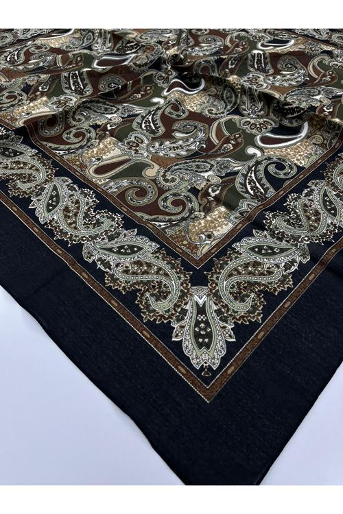 Etnik Desen Naturel Eşarp  